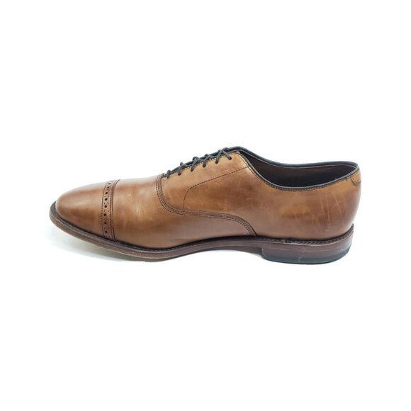 Allen Edmonds Fifth Avenue Men’s Cap Toe Oxford Walnut Leather Shoes 11.5 C - Picture 11 of 13